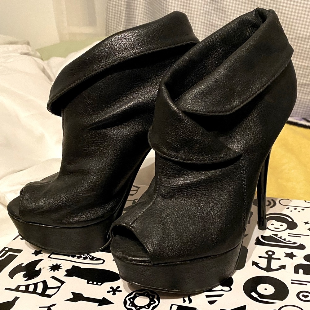 Cupid’s brand heels size 4.5-5 U.S. women’s.